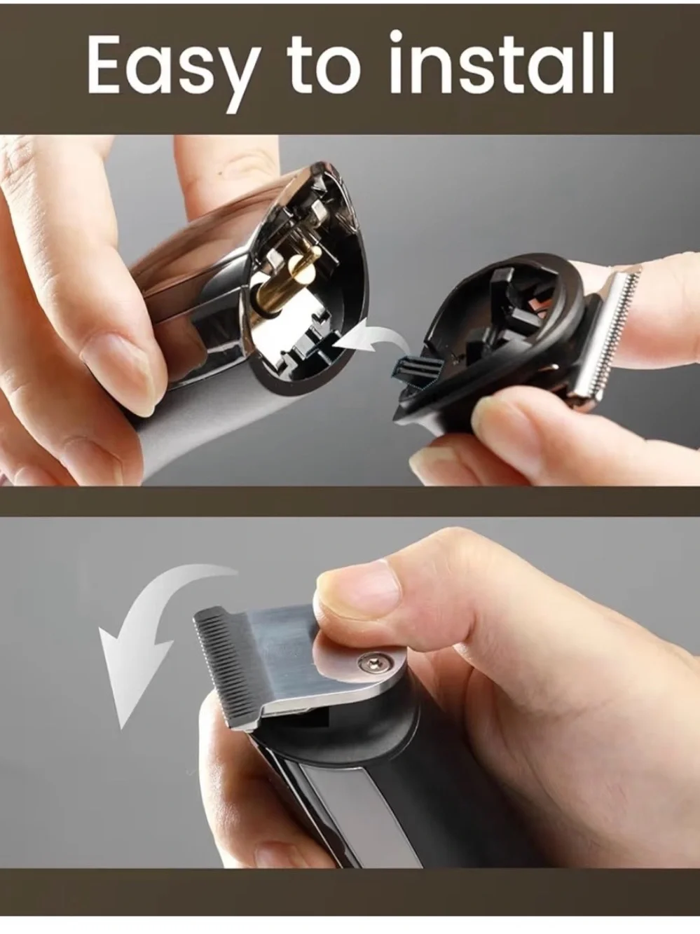 SHPAVVER Electric Beard Trimmer for Men: 16-in-1 Professional Barber Hair